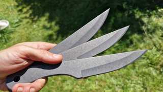 Dark Osetr Throwing Knives (3 pcs set)